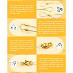 Explore the FIVEIZERO Jewelry Making Cord End Kit, specially curated by Curat Cart for your unique DIY projects.