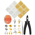 Explore the FIVEIZERO Jewelry Making Cord End Kit, a premium import from Curat Cart, perfect for all jewelry crafting needs.