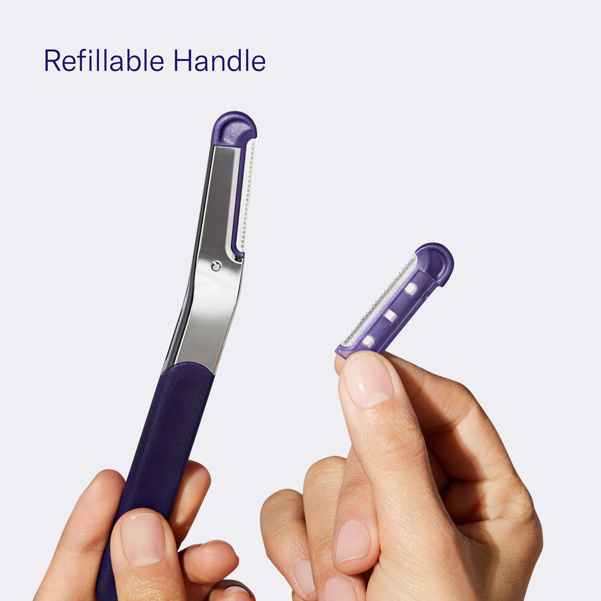 Premium imported Flamingo Dermaplane blades, easily replaceable, designed for smooth and effective skin exfoliation.