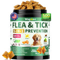 Premium imported Flea and Tick Prevention for Dogs in chicken flavor, designed for digestive support. Available at Curat Cart.