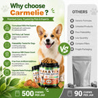 Premium Flea and Tick Prevention Chewables in official packaging from Curat Cart, offering 500 chews for effective pet care.