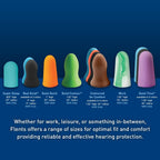 Flents Protechs Foam Ear Plugs offer reliable hearing protection. 100% Authentic, available at Curat Cart in India.