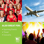 Flents Protechs Foam Ear Plugs, specially curated by Curat Cart, ideal for sporting events, travel, and concerts. Experience superior sound reduction.