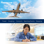 Discover premium imported Flents Protechs Foam Ear Plugs, perfect for travel, studying, and concerts. Available at Curat Cart.