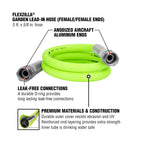 Flexzilla Garden Hose features durable aluminum ends and leak-free connections, ensuring 100% authentic quality available at Curat Cart.