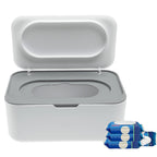 Premium imported flushable wipes dispenser from Curat Cart, perfect for convenient and eco-friendly cleaning solutions.