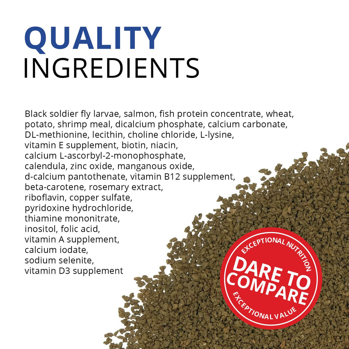Fluval Bug Bites Betta Food features premium imported ingredients for optimal betta nutrition, available at Curat Cart.