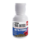 Premium import Fluval Bug Bites Betta Food enhances color and vitality for your betta. Available at Curat Cart.