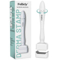 Follicly Derma Stamp Microneedling Tool, a premium import for advanced skincare, available at Curat Cart. Enhance your beauty routine.