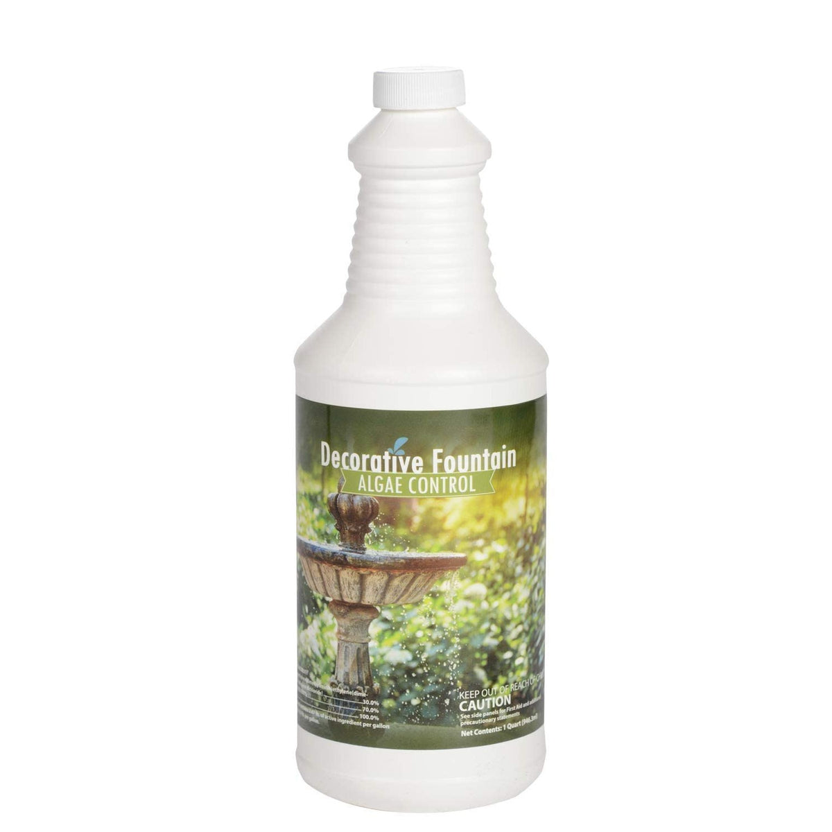 Premium imported Fountain Algaecide Clarifier for effective algae control in decorative fountains. Available at Curat Cart.