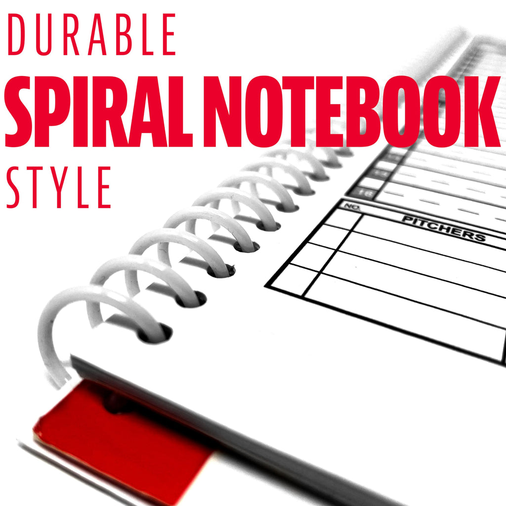 Elevate your game with the Franklin Sports Scorebook, a durable spiral notebook, exclusively curated by Curat Cart.