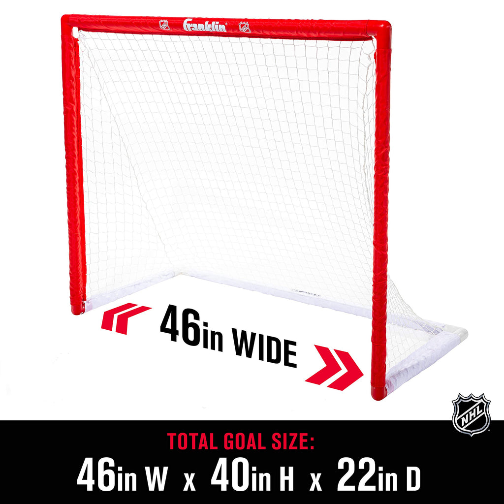 Franklin Sports Hockey Goal Set, 46in wide, 100% Authentic, available at Curat Cart for sports enthusiasts in India.