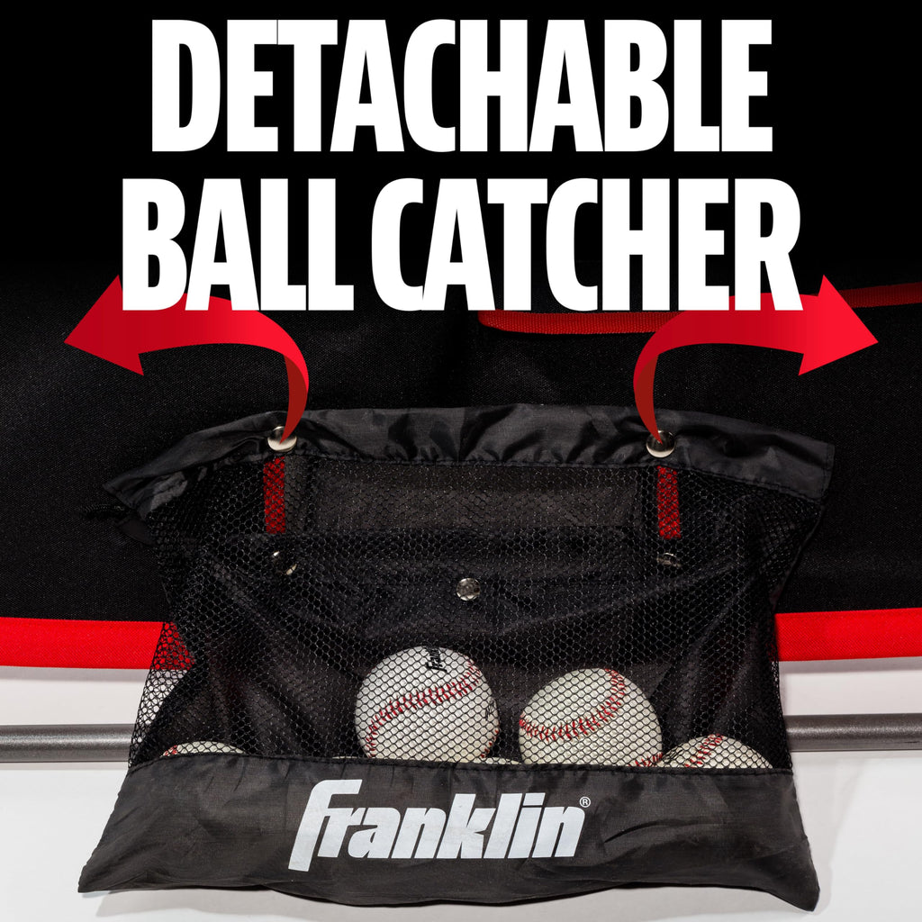 Discover the Franklin Sports Switch Hitter Rebounder with a detachable ball catcher, exclusively at Curat Cart for premium play.