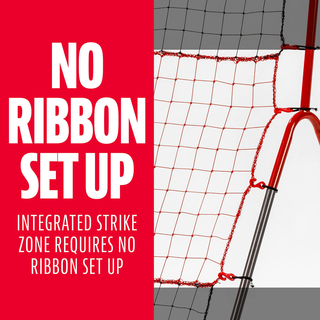 Franklin Sports Switch Hitter Rebounder features an integrated strike zone with no ribbon setup, ensuring 100% authenticity. Available in India at Curat Cart.