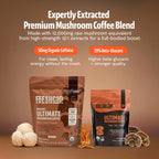 Discover Freshcap Mushroom Coffee, expertly extracted for clean energy. 100% Authentic and available in India at Curat Cart.