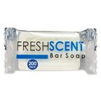 Premium Freshscent 0.5 oz Bar Soap in a 200 pack, ideal for hotels, gyms, and travel. Quality soap for every need.