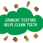 Friskies Party Mix Crunch Variety features crunchy cat treats that help clean teeth, 100% Authentic and available in India at Curat Cart.