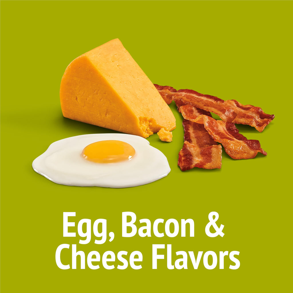 Friskies Party Mix Cat Treats featuring egg, bacon, and cheese flavors. Specially curated by Curat Cart for your feline friend.
