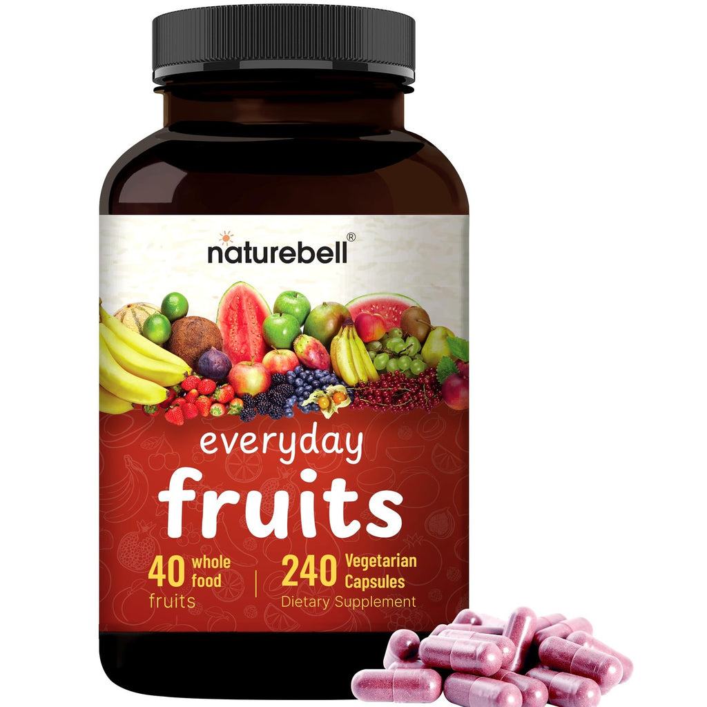 Discover the Fruit and Veggies Supplement with 240 vegetarian capsules, 100% Authentic and available at Curat Cart in India.