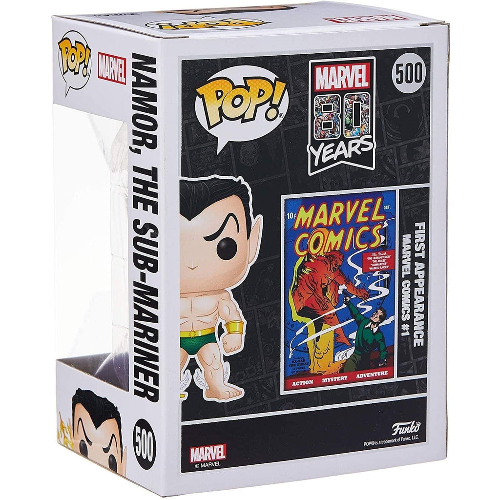 Funko 40717 POP! Bobblehead of Captain America, celebrating 80 years of Marvel. Verified by CuratCart for trust.