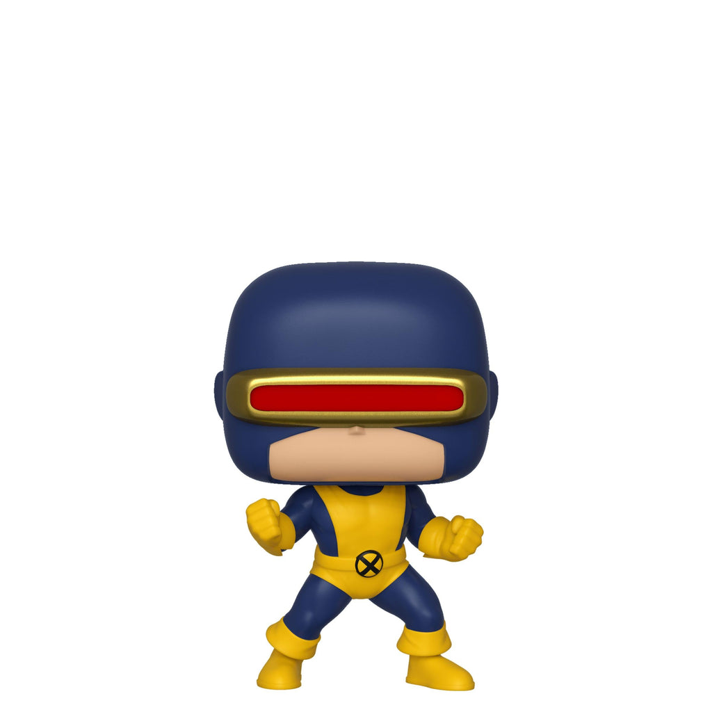 Premium imported Funko POP! vinyl figure of Cyclops from Marvel's X-Men, celebrating 80 years of iconic heroes.