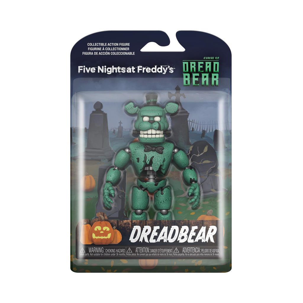Authentic Funko Action Figure of Dreadbear from Five Nights at Freddy's, ideal for collectors and fans. 100% genuine product.