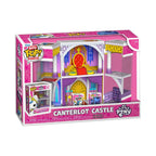 Authentic Funko Bitty Boxes featuring My Little Pony's Canterlot Castle, with vibrant colors and detailed design.
