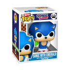 Funko Bitty Box features Sonic the Hedgehog vinyl figure with emerald. Verified by CuratCart for your trust.