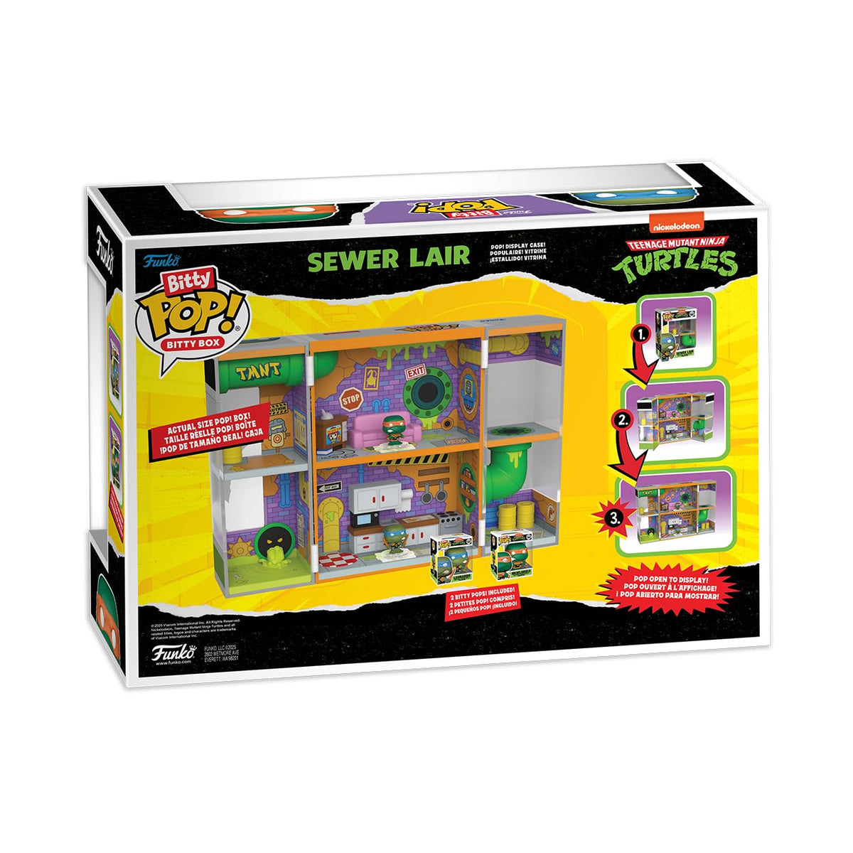 Discover Funko Bitty Boxes: TMNT Sewer Lair. Order online now for unique collectibles available in India!