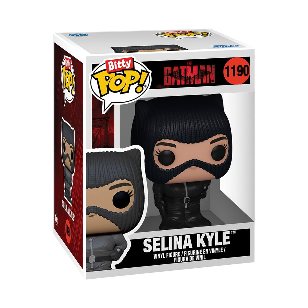 Collectible Funko Bitty POP! Catwoman figure from Batman 85th Anniversary, perfect for fans. Verified by CuratCart.