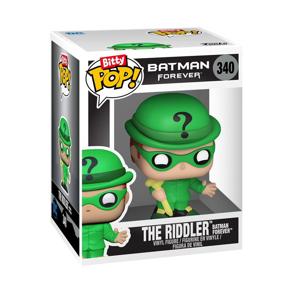 Authentic Funko Bitty POP! 4 Pack features Batman and friends in vibrant designs from the iconic Batman universe.