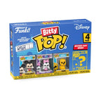 Authentic Funko Bitty POP! 4 Pack featuring Mickey, Minnie, Donald, and Pluto, plus a mystery figure inside!