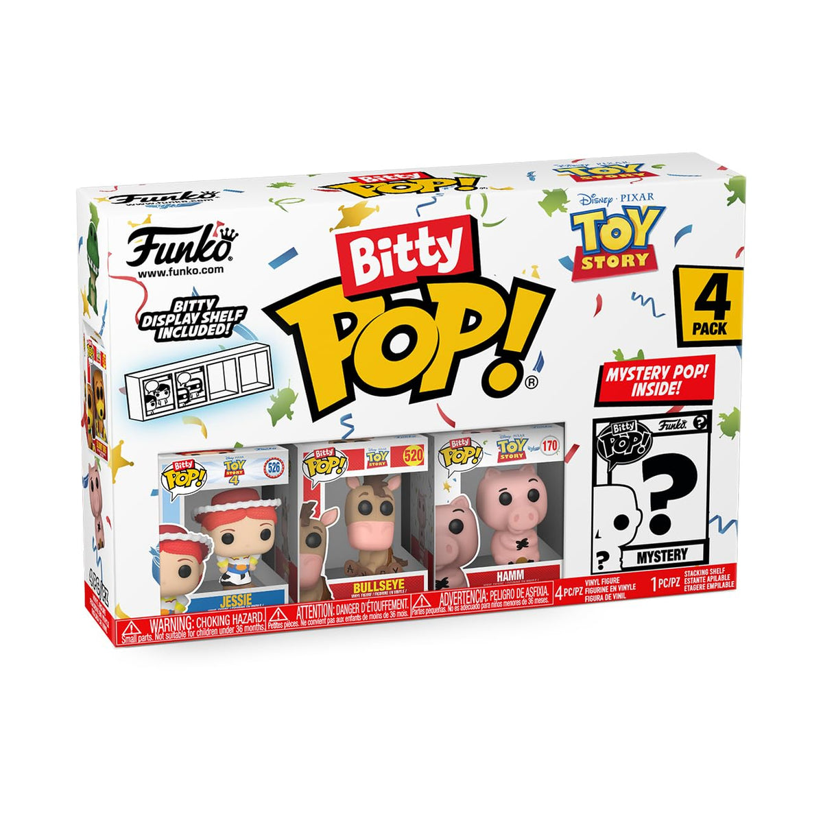 Get the Funko Bitty POP! 4 Pack featuring Toy Story characters. Available for order online – perfect for collectors!