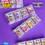 Collectible Funko Bitty POP! 4 pack featuring Nightmare characters from FNAF, in original packaging with vibrant display.