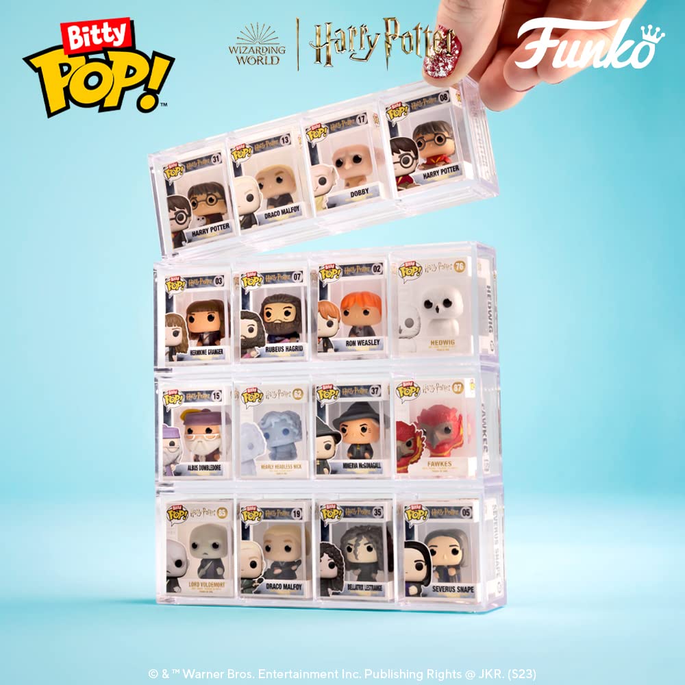 Collect the Harry Potter Funko Bitty POP! 4 pack featuring beloved characters. Available in India, order online now!