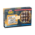 Premium imported Funko Bitty POP! 4 Pack featuring Lord of the Rings characters, complete with stackable shelf.