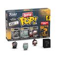 Authentic Funko Bitty POP! 4-pack featuring Lord of the Rings characters, plus a surprise mystery figure inside.