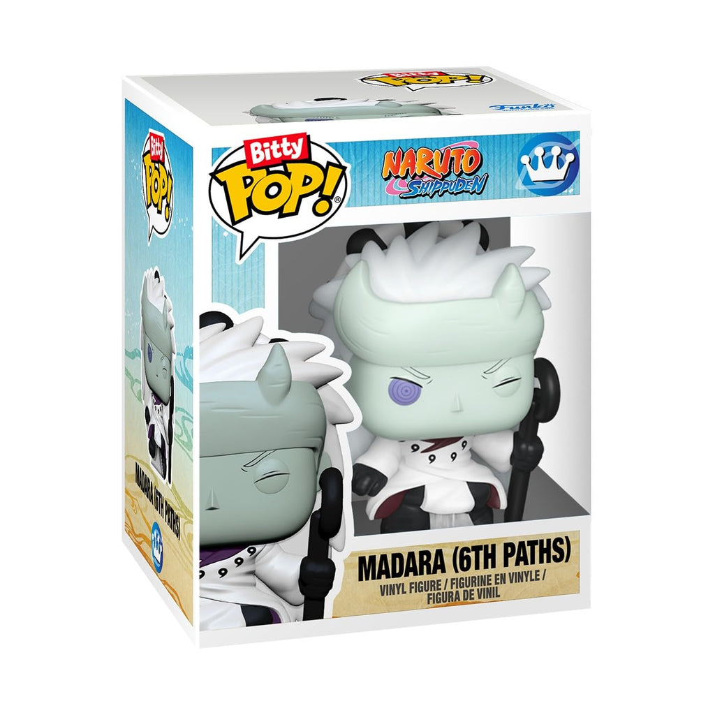 Official Funko Bitty POP! 4 pack featuring Naruto Shippuden characters in original packaging. Collectible vinyl figures.