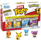 Explore the Funko Bitty POP! 4 Pack featuring Pokémon characters. Available for order online, perfect for collectors!