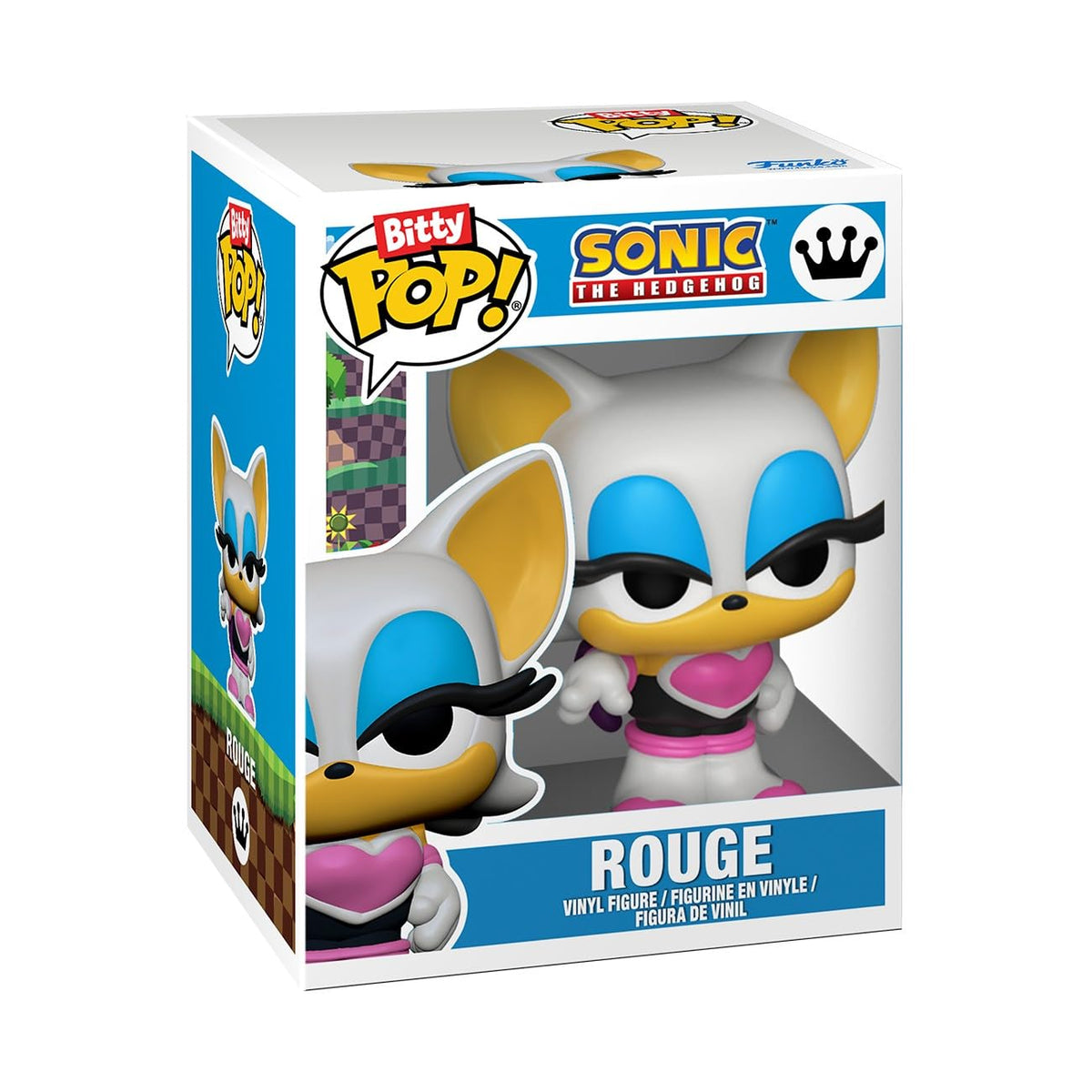 Collectible Funko Bitty POP! 4 Pack features iconic Sonic the Hedgehog characters. Verified by CuratCart for authenticity.