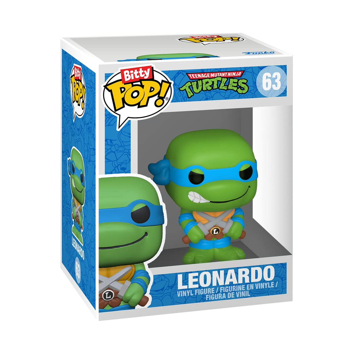 Exclusive Funko Bitty POP! 4 Pack featuring Teenage Mutant Ninja Turtles characters. Available online for order.