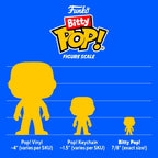 Official Funko Bitty POP! 4 pack featuring Teenage Mutant Ninja Turtles. Collectible vinyl figures in original packaging.