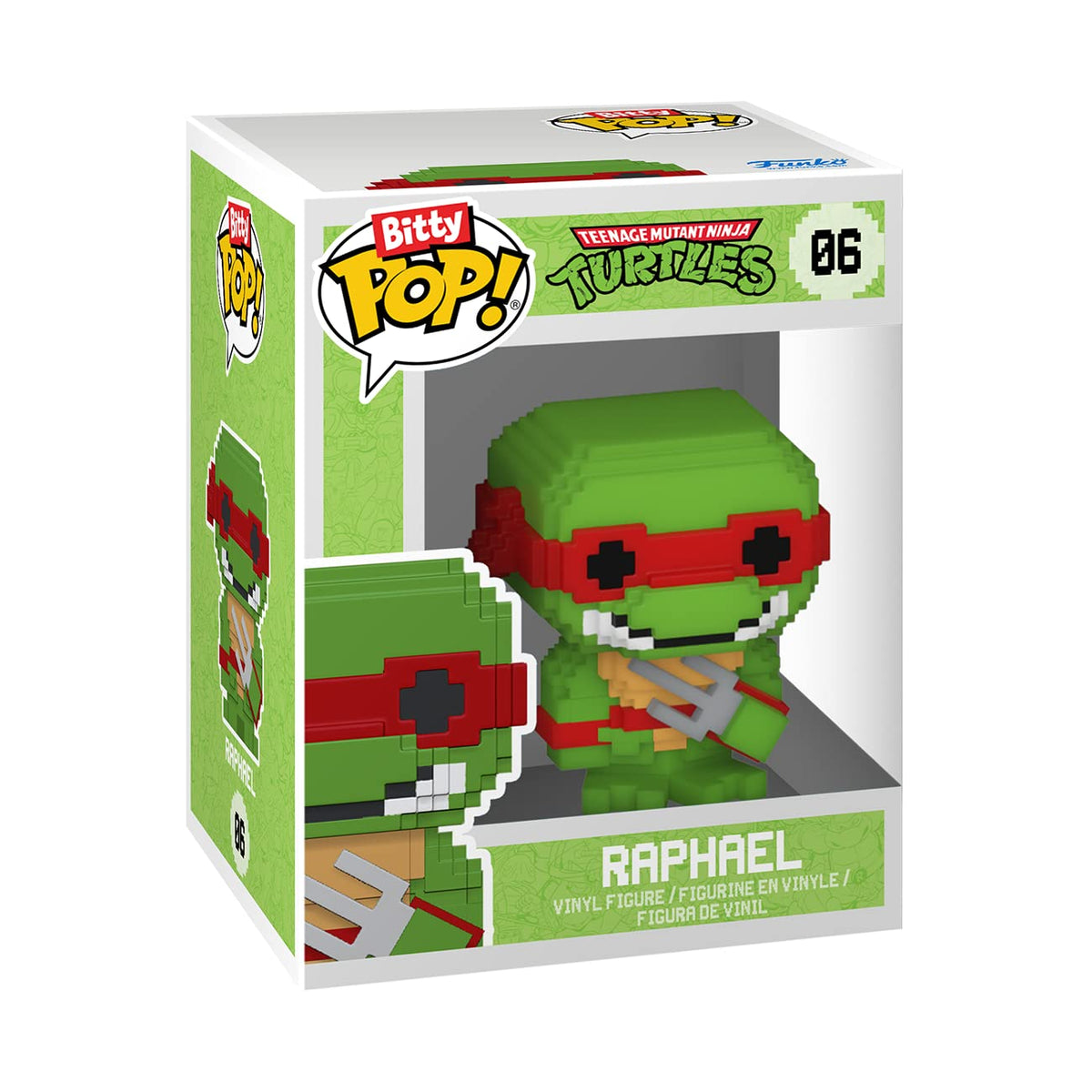 Collectible Funko Bitty POP! 4-Pack featuring TMNT characters, including Shredder. Available online for ordering.