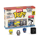 Discover the Funko Bitty POP! 4 Pack featuring Optimus Prime, Bumblebee, and Megatron, plus a mystery figure. 100% Authentic!