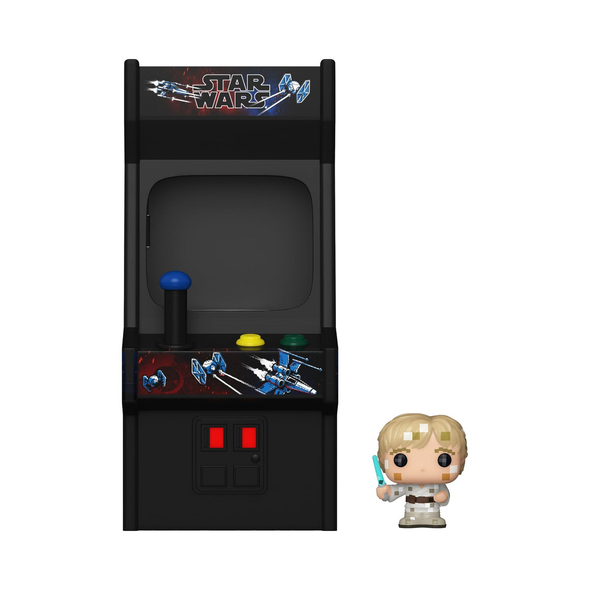Funko Bitty POP! Arcade featuring Star Wars with Luk figure included. A premium imported collectible for fans.