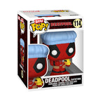 Premium imported Funko Bitty POP! Deadpool figure in bathtime setting, featuring a bobblehead and cute accessories.