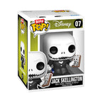 100% genuine Funko Bitty POP! figure of Jack Skellington from Disney's The Nightmare Before Christmas, collectible vinyl.