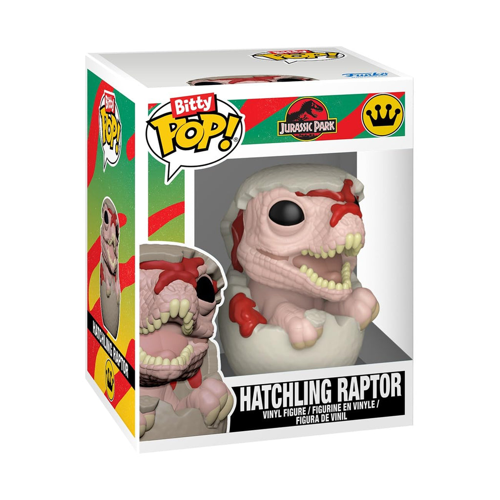 Premium imported Funko Bitty Pop! Jurassic Park John Ham collectible vinyl figure, featuring a vibrant design.