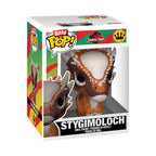 100% genuine Funko Bitty Pop! Stygimoloch from Jurassic Park, featuring vibrant details and collectible packaging.