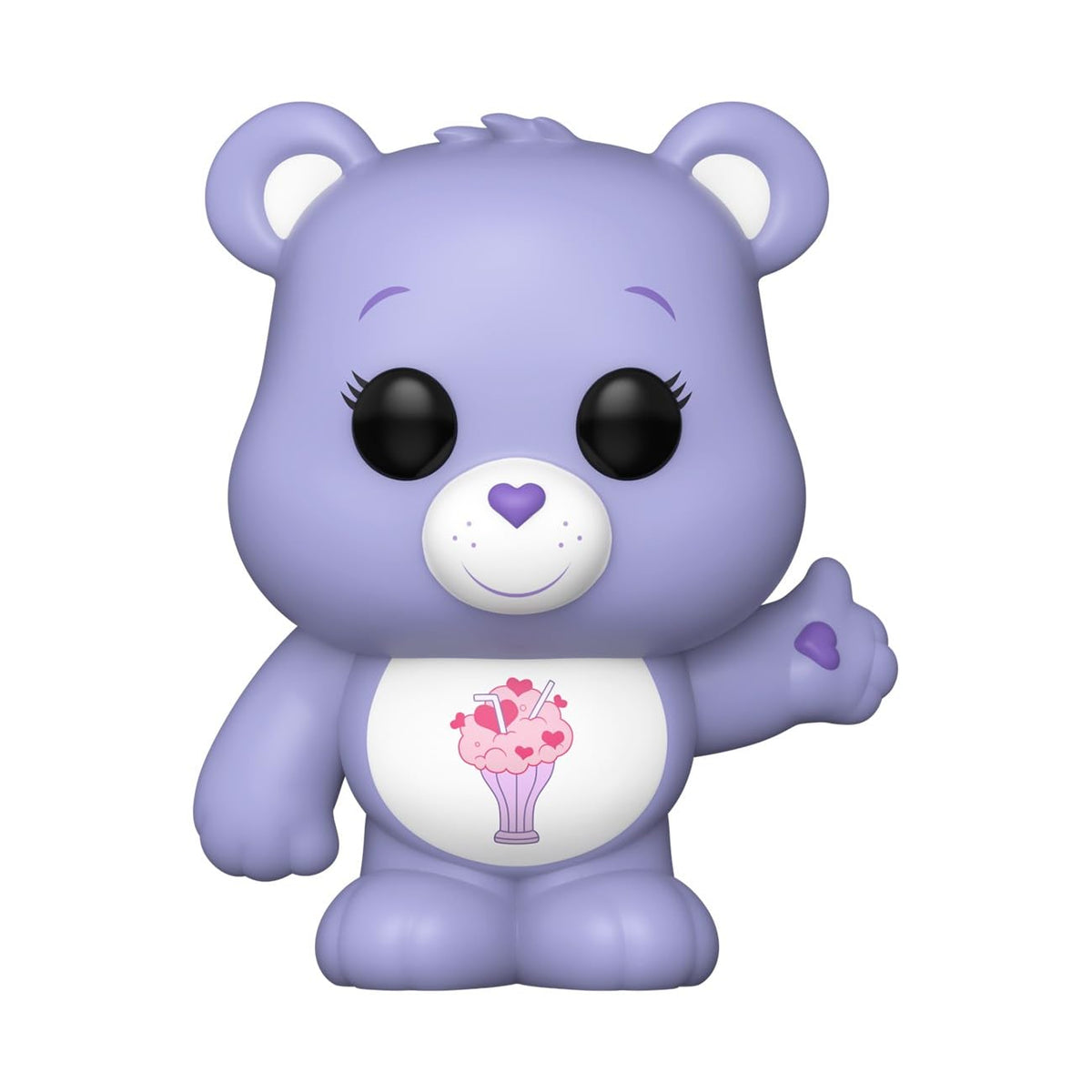 Funko Bitty POP! Ride of Shar, a purple Care Bear with a sweet design, perfect for collectors. Verified by CuratCart.